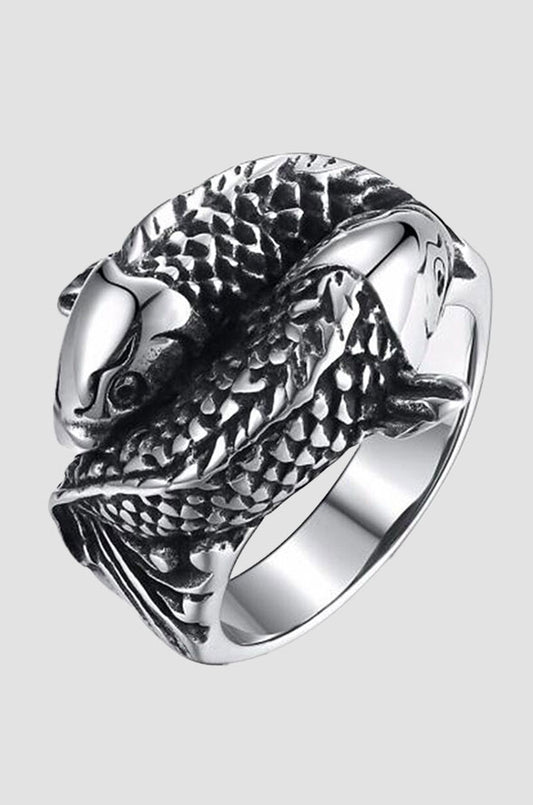 'KOI' Silver Ring