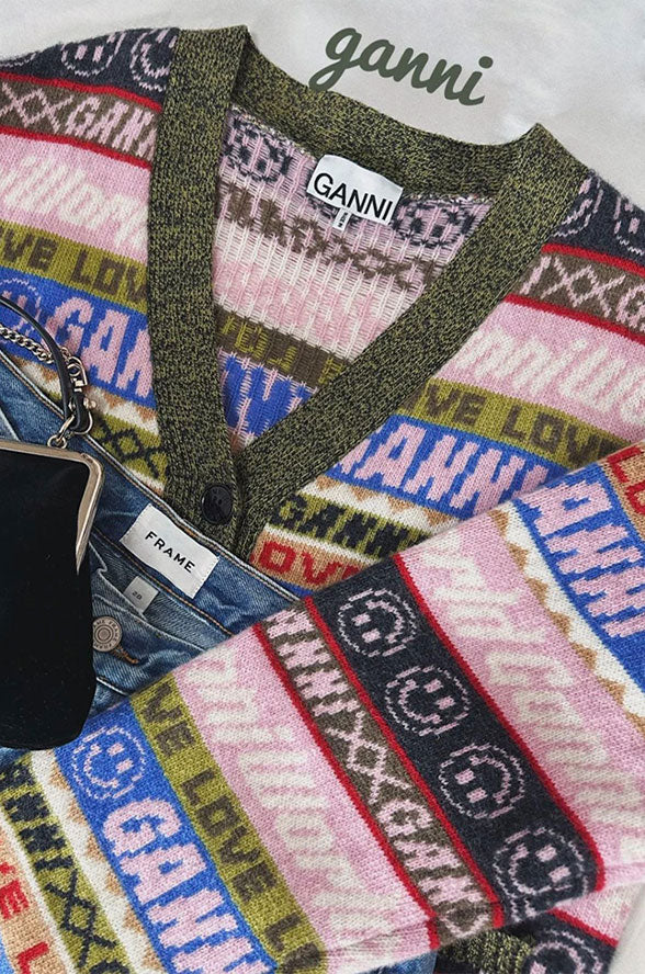 'GANNI' Knit Cardigan