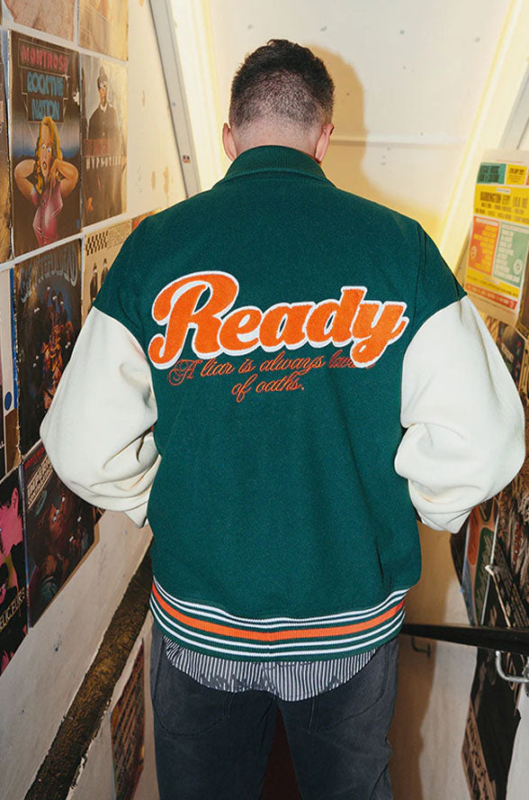 'READY' Varsity Jacket