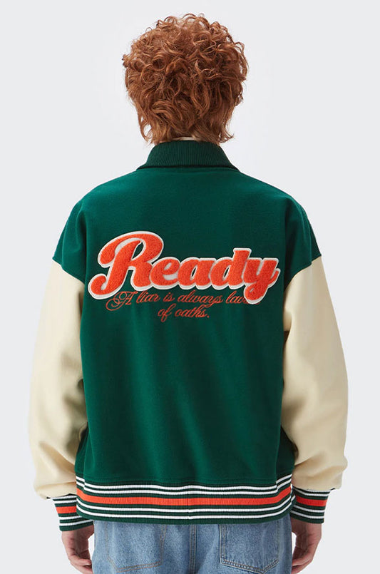 'READY' Varsity Jacket