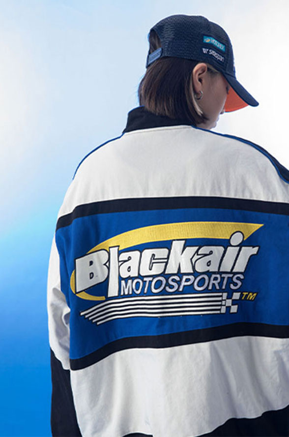 'BLACKAIR' Race Jacket 02