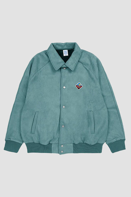 Vintage Suede Collared Jacket