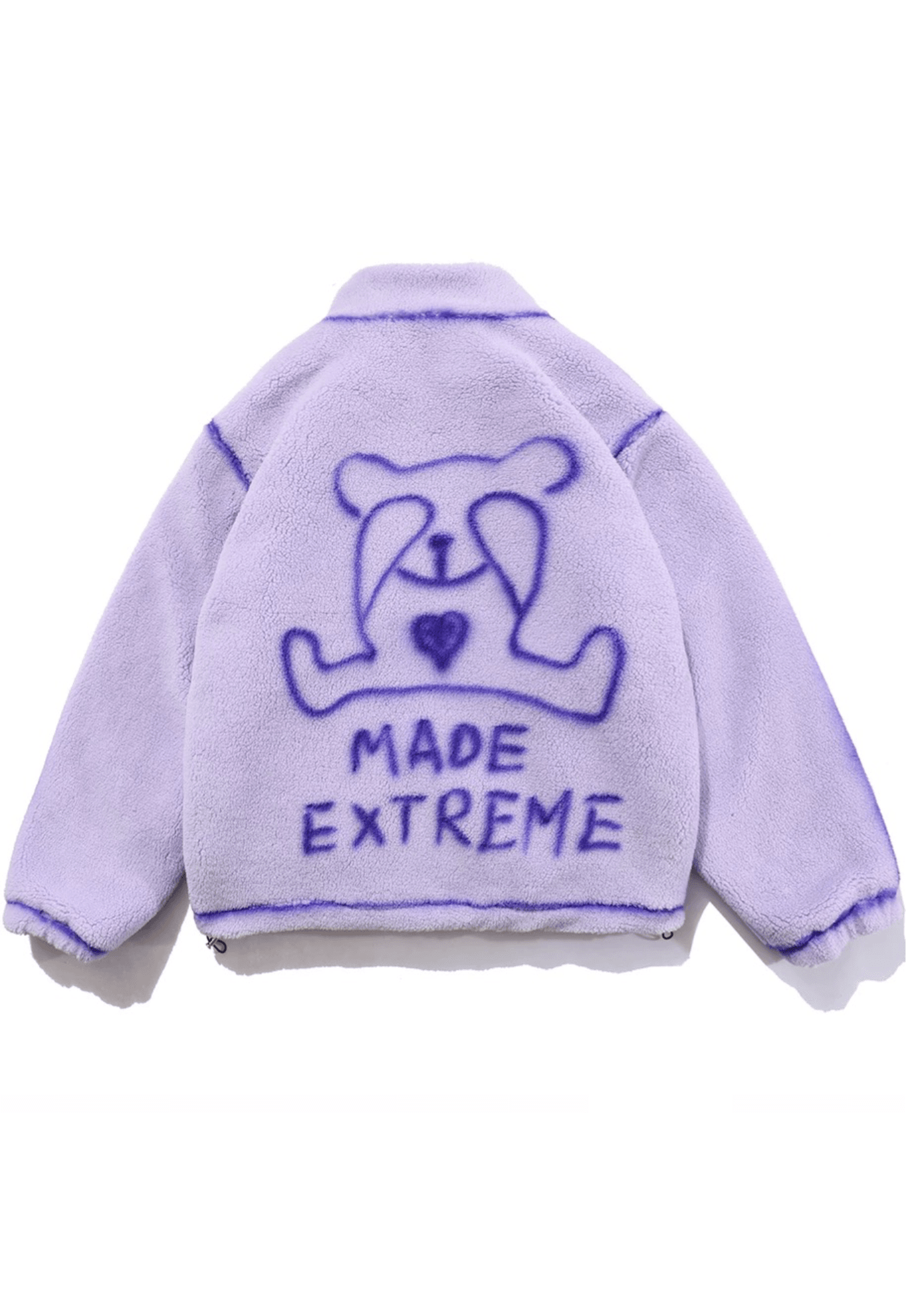 ‘Made Extreme’ Plush Jacket - shopuntitled.co