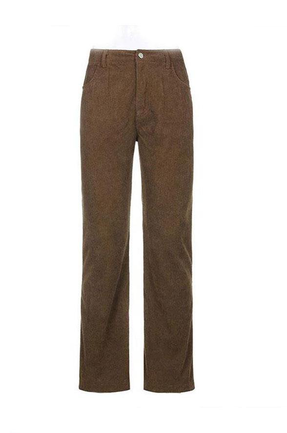Brown Corduroy Pants - shopuntitled.co